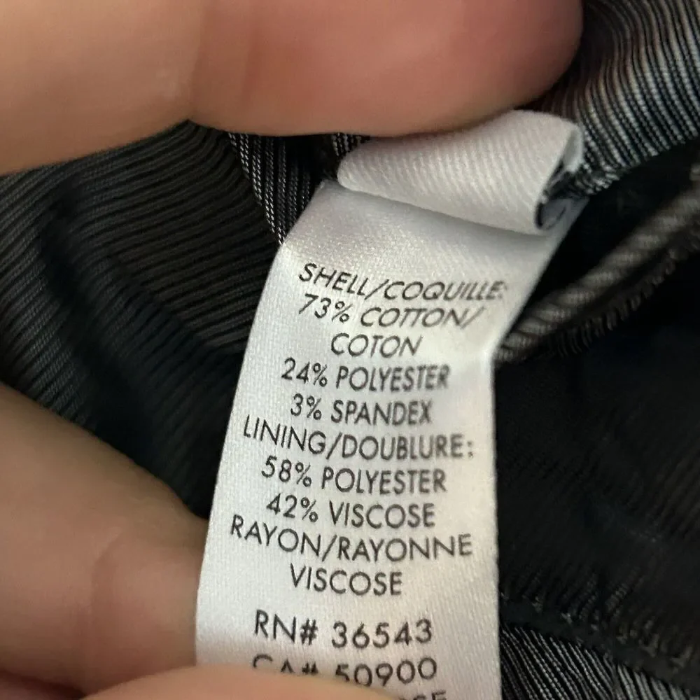 NEW CALVIN KLEIN Blazer Mens Size Medium Sport Coat Black White Jacket Micro Dot